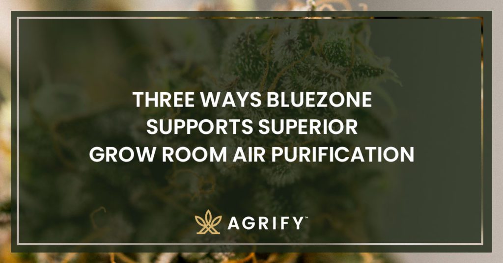 three ways bluezone supports superior grow room air purification